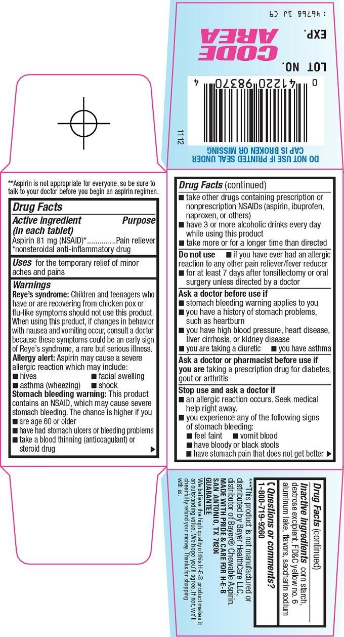 Aspirin 81 mg Carton Image 2