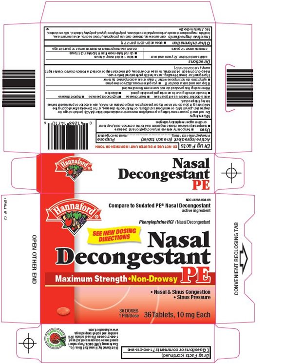 Nasal Decongestant PE Carton