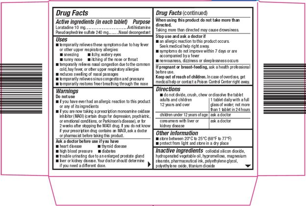 Allergy and Congestion Relief Carton Image 2