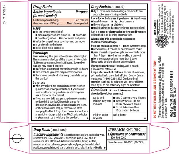 Sinus Congestion & Pain Carton Image 2