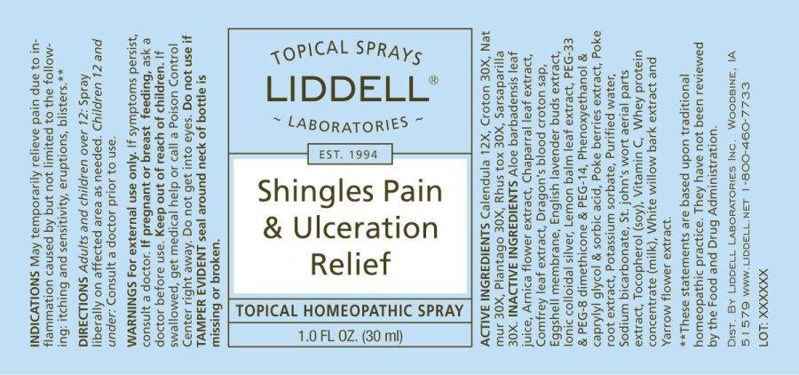 Shingles Pain Ulceration Relief | Calendula Officinalis, Croton Tiglium, Natrum Muriaticum, Plantago Major, Rhus Tox, Sarsaparilla (smilax Regelii) Spray Breastfeeding