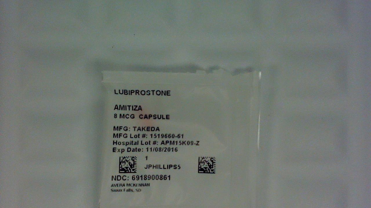 Lubiprostone 8 mcg gel capsule label