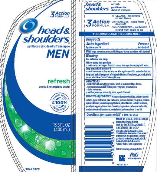 Head And Shoulders Men Refresh | Pyrithione Zinc Lotion/shampoo while Breastfeeding