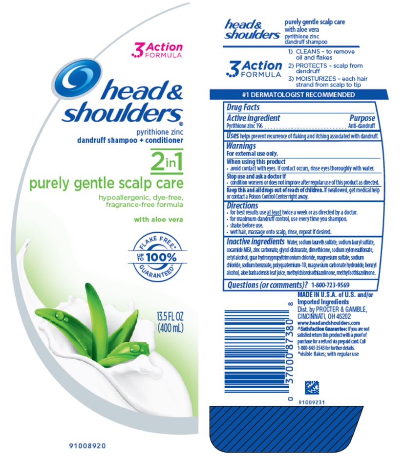 Head And Shoulders Purely Gentle Scalp Care 2in1 | Pyrithione Zinc Lotion/shampoo while Breastfeeding