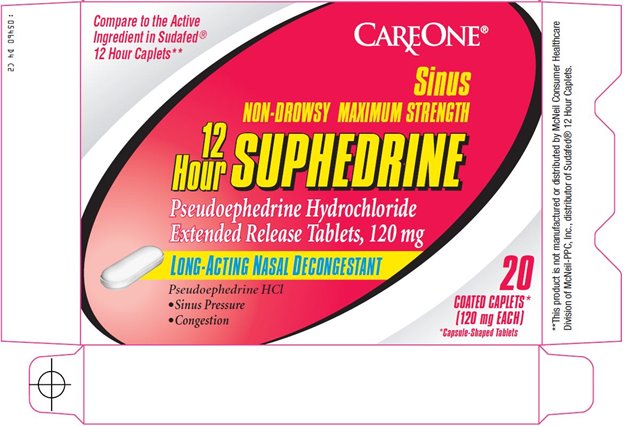 Careone Suphedrine 12 Hour Relief Non Drowsy Breastfeeding