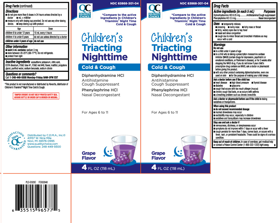 Childrens Triacting Nighttime Cold And Cough | Diphenhydramine Hcl, Phenylephrine Hcl Liquid Breastfeeding