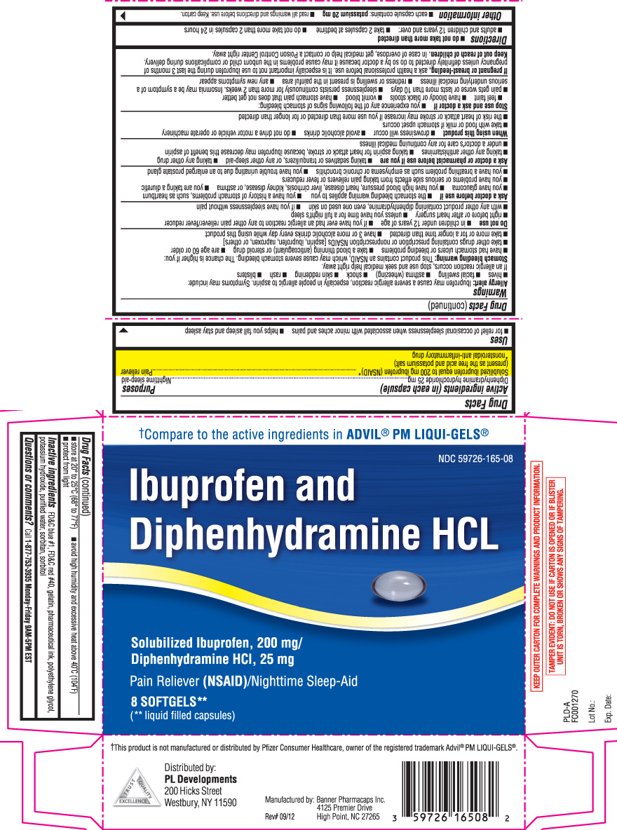 Ibuprofen 200 mg, Diphenhydramine HCl 25 mg