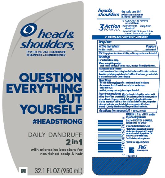 Head And Shoulders Headstrong Daily Dandruff 2in1 Vintage | Pyrithione Zinc Shampoo while Breastfeeding