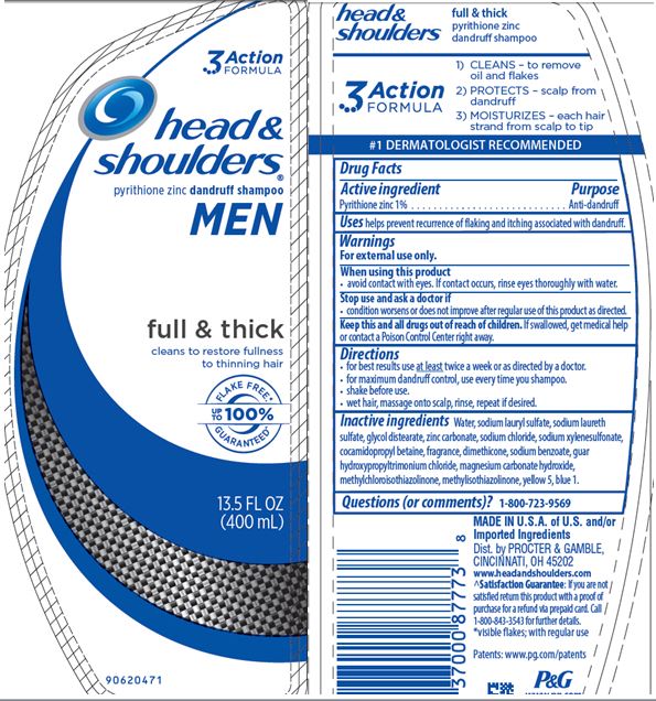 Head And Shoulders Men Full And Thick | Pyrithione Zinc Lotion/shampoo while Breastfeeding