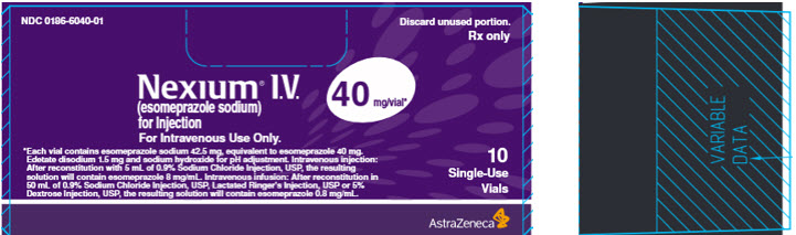 Nexium IV 40 mg/vial 10 single-use vial container