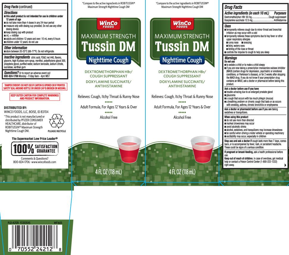 Dextromethorphan HBr 30 mg, Doxylamine Succinate 12.5 mg