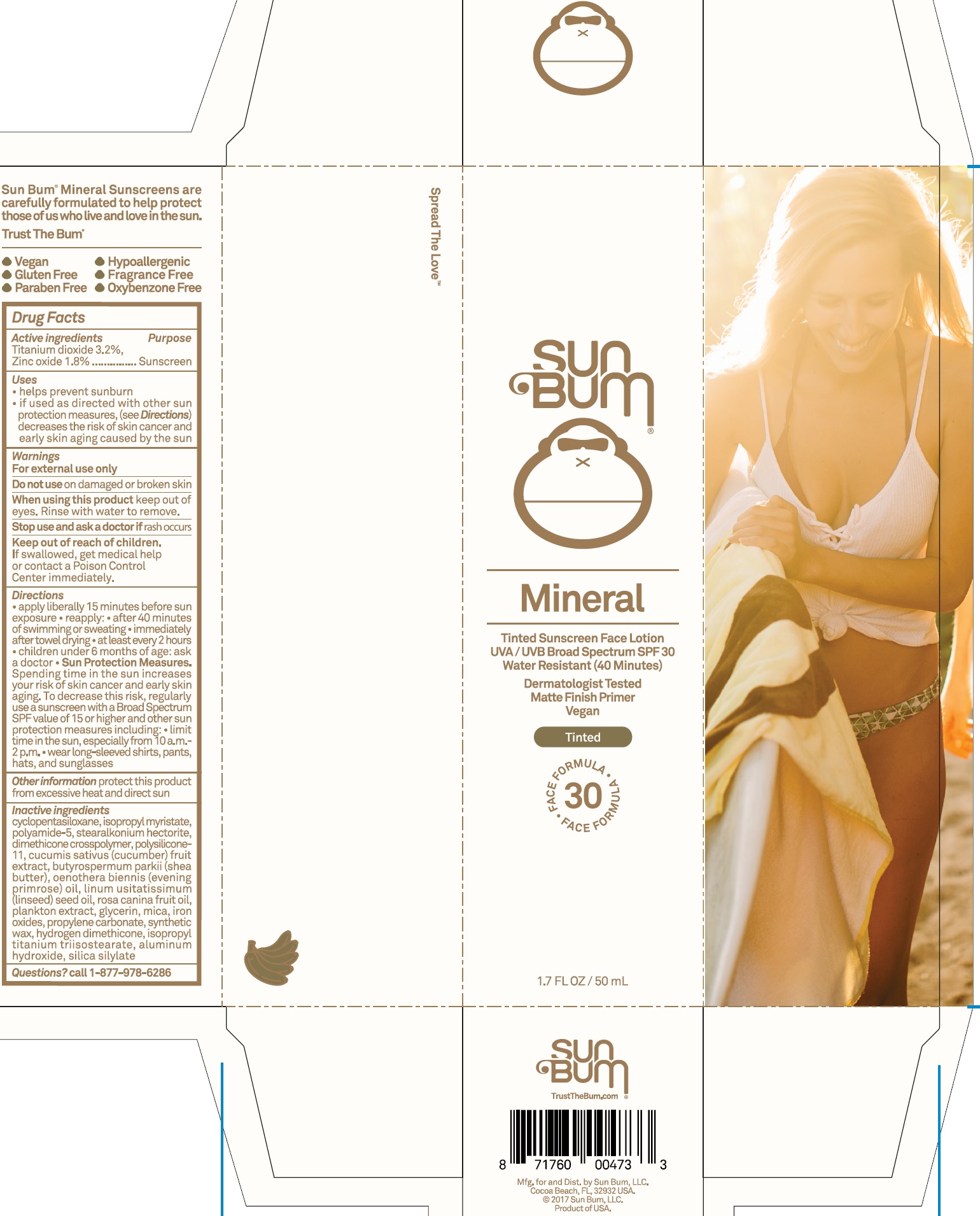 Sun Bum Mineral Spf30 Tinted Sunscreen Face | Titanium Dioxide, Zinc Oxide Cream while Breastfeeding