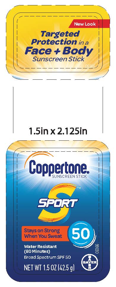 Coppertone Sport Spf 50 | Avobenzone, Homosalate, Octisalate, Octocrylene, Oxybenzone Stick while Breastfeeding