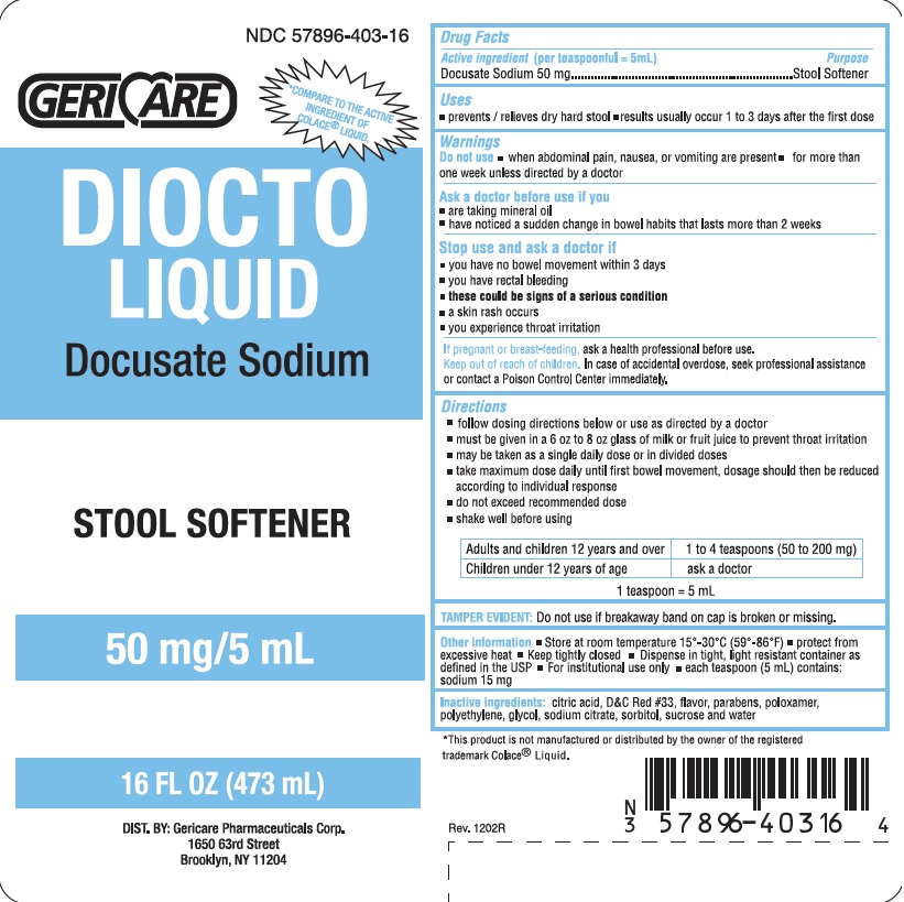 Diocto | Docusate Sodium Liquid Breastfeeding