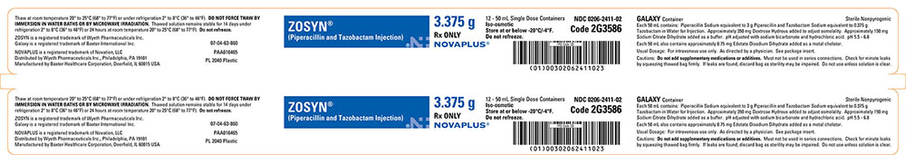Principal Display Panel - 3.375 g - Label Unit