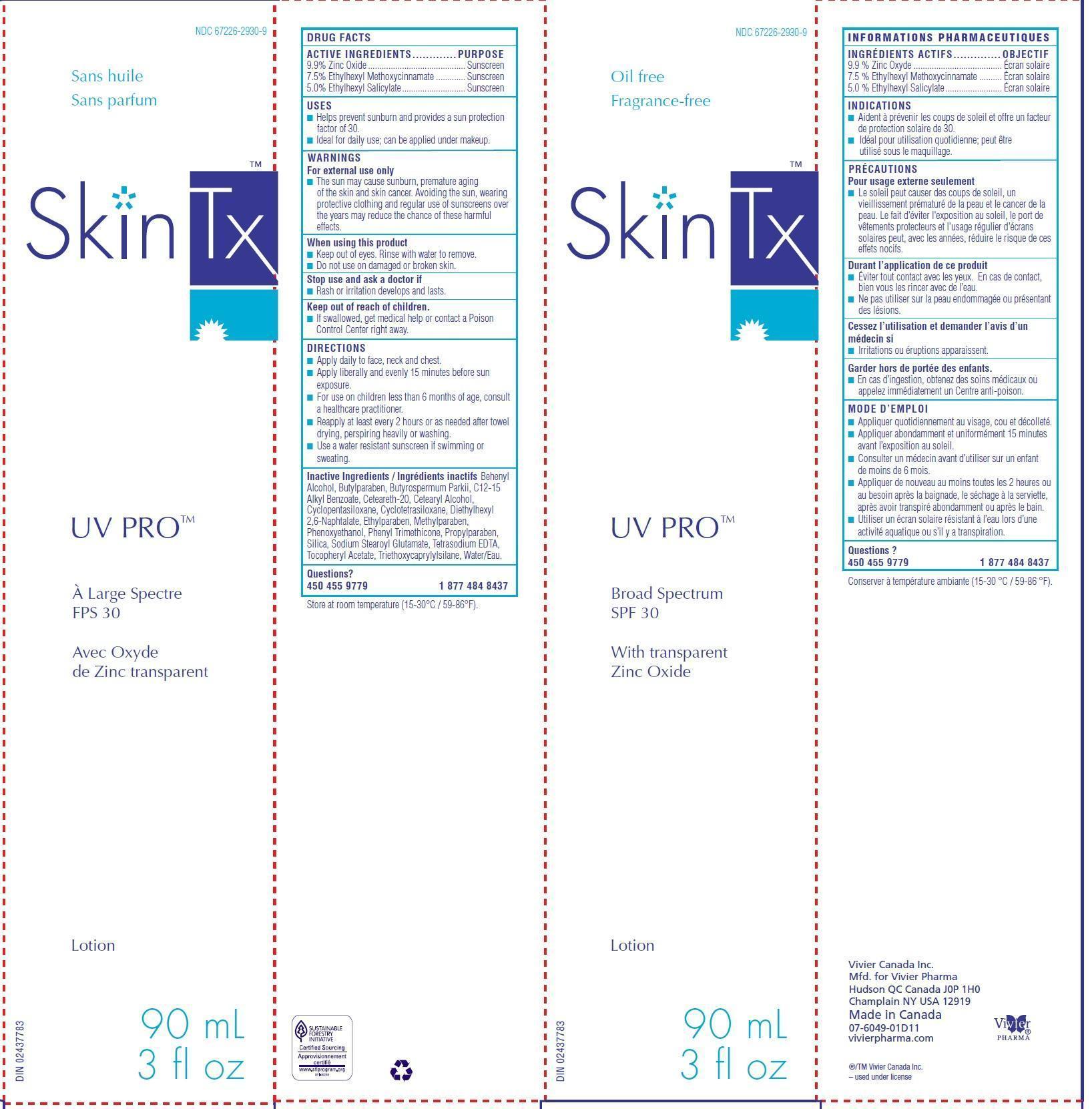 Is Skintx Uv Pro Broad Spectrum Spf30 | Zinc Oxide, Octinoxate, Octisalate Lotion safe while breastfeeding