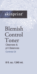 Skinprint Blemish Control Toner Liquid while Breastfeeding