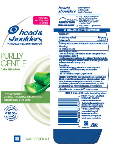 Head And Shoulders Purely Gentle Daily | Pyrithione Zinc Lotion/shampoo while Breastfeeding