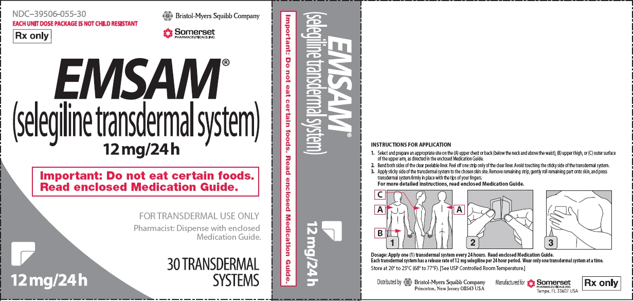 Emsam Transdermal 12 mg/24 h Carton