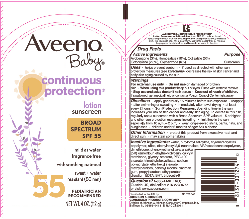 Aveeno Baby Continuous Protection Sunscreen Broad Spectrum Spf55 Breastfeeding