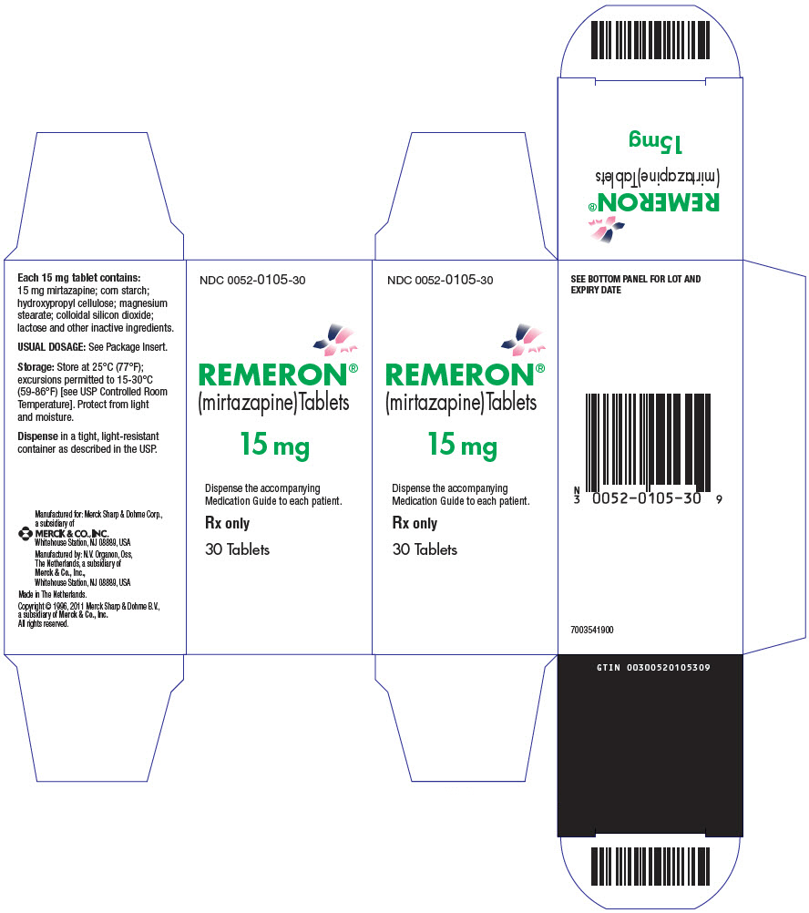 PRINCIPAL DISPLAY PANEL - 15 mg Tablet Bottle Carton