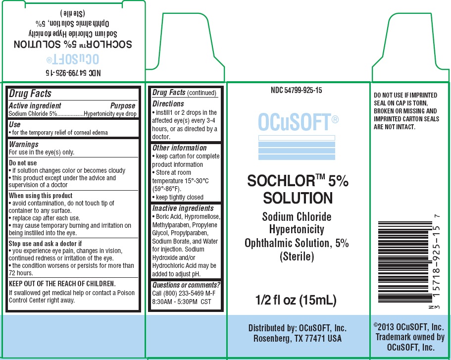 Sochlor | Sodium Chloride Hypertonicity Ophthalmic Solution 5% Solution Solution/ Drops Breastfeeding