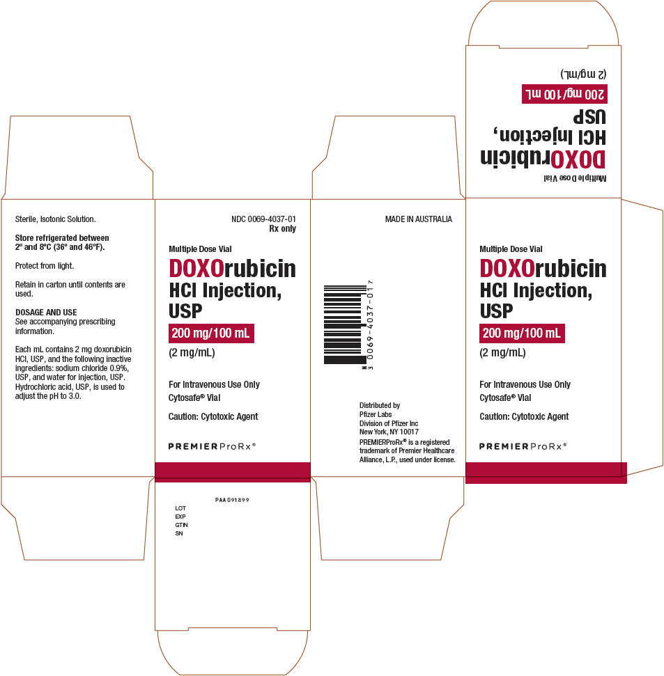 PRINCIPAL DISPLAY PANEL - 200 mg/100 mL Vial Carton