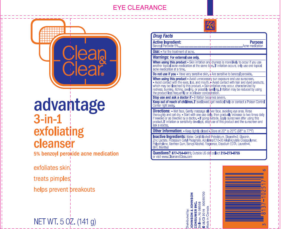 Clean And Clear Advantage 3 In 1 Exfoliating | Benzoyl Peroxide Cream Breastfeeding