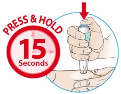 Autoinjector press and hold