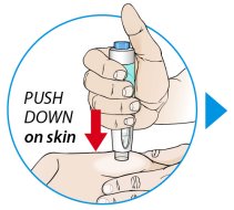 Autoinjector push down