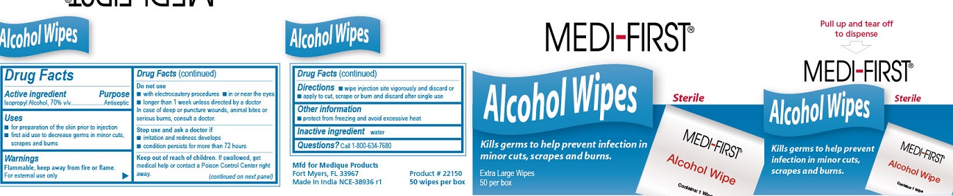 Medi-first Sterile Alcohol Pads | Isopropyl Alcohol Liquid while Breastfeeding