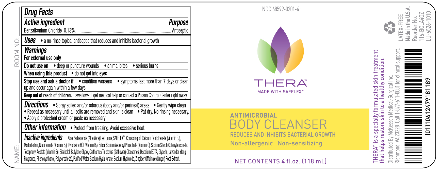 Thera Antimicrobial Body Cleanser | Benzalkonium Chloride Liquid Breastfeeding