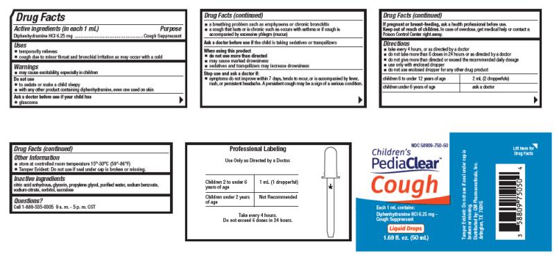 Childrens Pediaclear Cough | Diphenhydramine Hydrochloride Liquid Breastfeeding