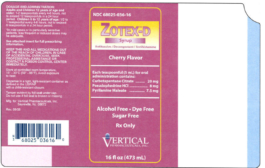 Zotex-d | Carbetapentane Citrate, Pseudoephedrine Hydrochloride And Pyrilamine Maleate Syrup Breastfeeding