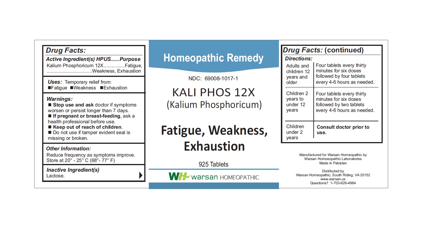 Kali Phos | Kalium Phosphoricum 12x Tablet Breastfeeding