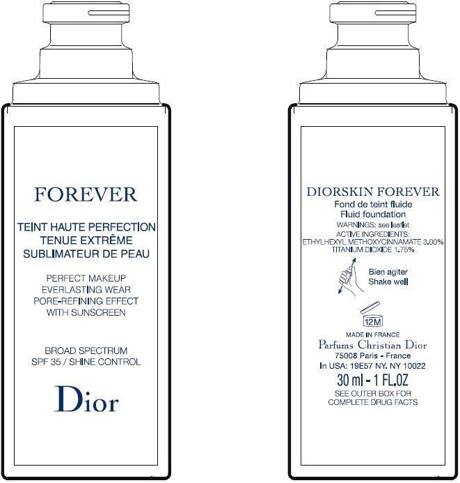 Is Diorskin Forever Perfect Makeup Everlasting Wear Pore-refining Effect With Sunscreen Broad Spectrum Spf 35 080 safe while breastfeeding