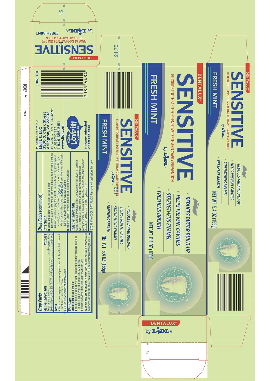 Dentalux Sensitive | Sodium Fluoride Paste while Breastfeeding