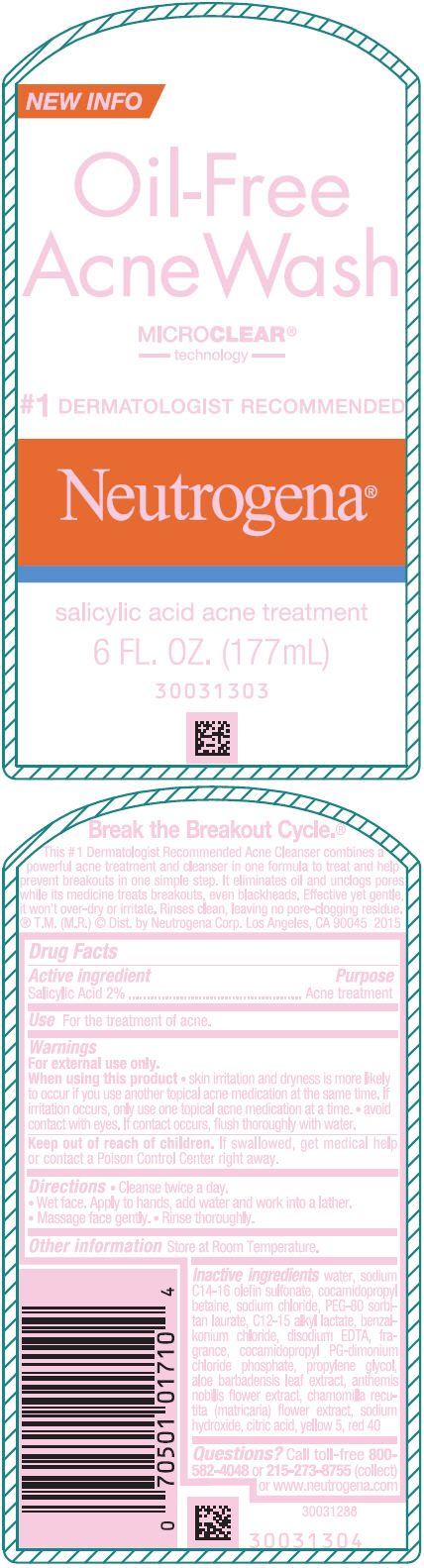 Neutrogena Oil Free Acne Wash | Salicylic Acid Gel while Breastfeeding