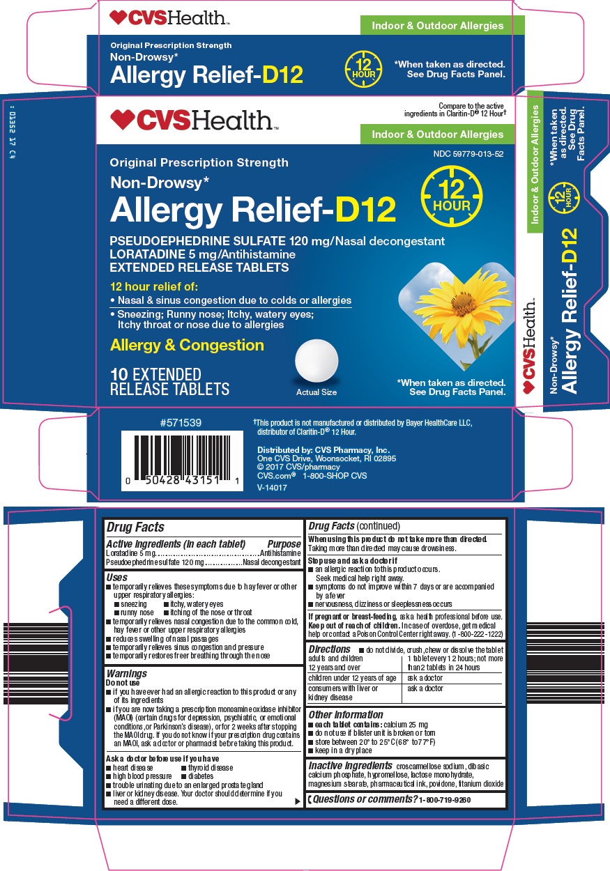 Allergy Relief D 12 | Loratadine, Pseudoephedrine Tablet, Extended Release while Breastfeeding