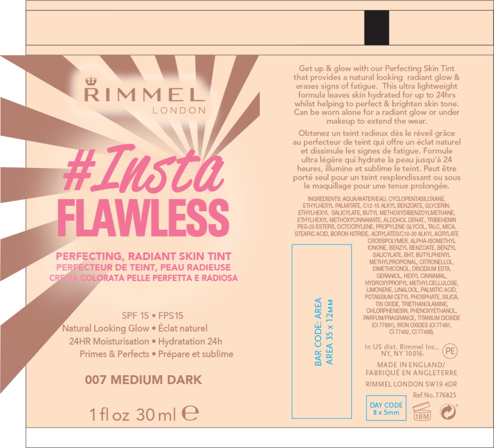 Rimmel Insta Flawless Perfecting Radiant Skin Tint Light Medium Breastfeeding