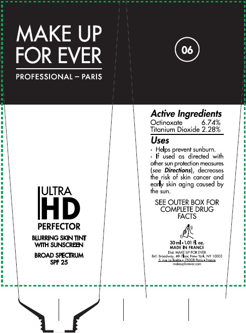 Is Ultra Hd Perfector Blurring Skin Tint With Sunscreen Broad Spectrum Spf 25 06 | Octinoxate Liquid safe while breastfeeding