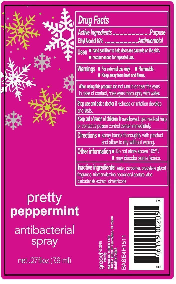 Pretty Peppermint Antibacterial | Ethyl Alcohol Spray while Breastfeeding