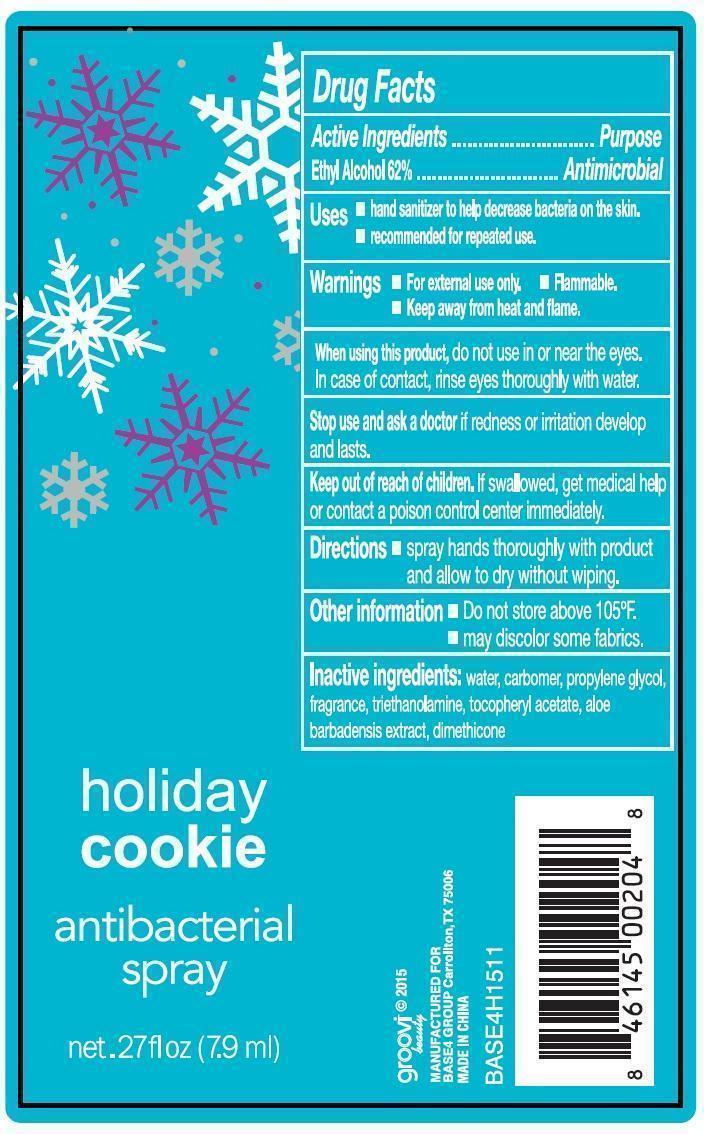 Holiday Cookie Antibacterial | Ethyl Alcohol Spray while Breastfeeding