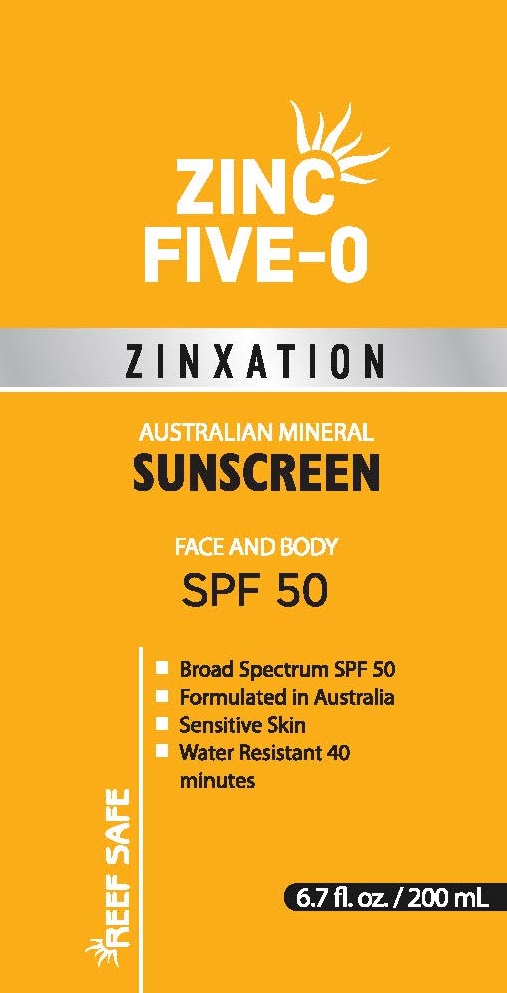 Zinc Five-o Spf-50 | Zinc Oxide Lotion while Breastfeeding