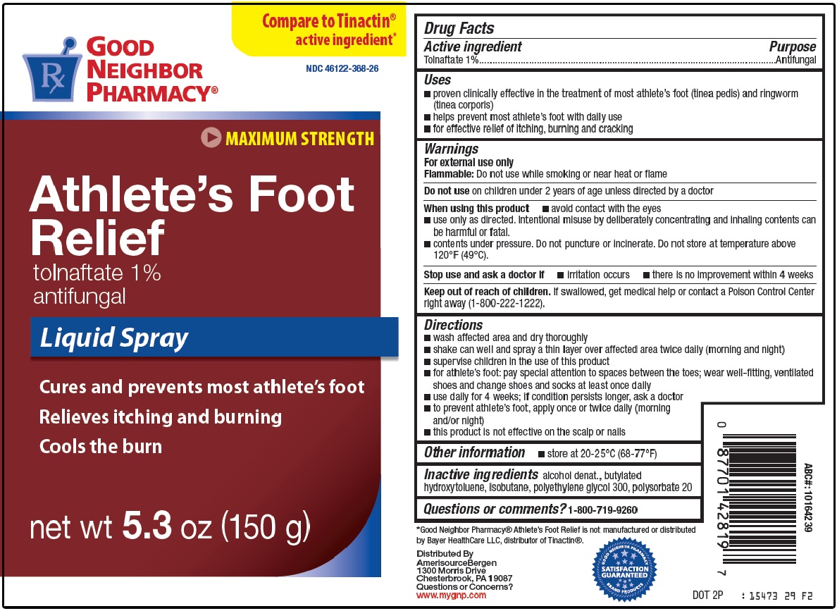 Good Neighbor Pharmacy Athletes Foot Relief | Tolnaftate Spray Breastfeeding