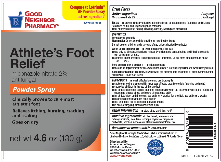 Good Neighbor Pharmacy Athletes Foot Relief | Miconazole Nitrate Spray Breastfeeding