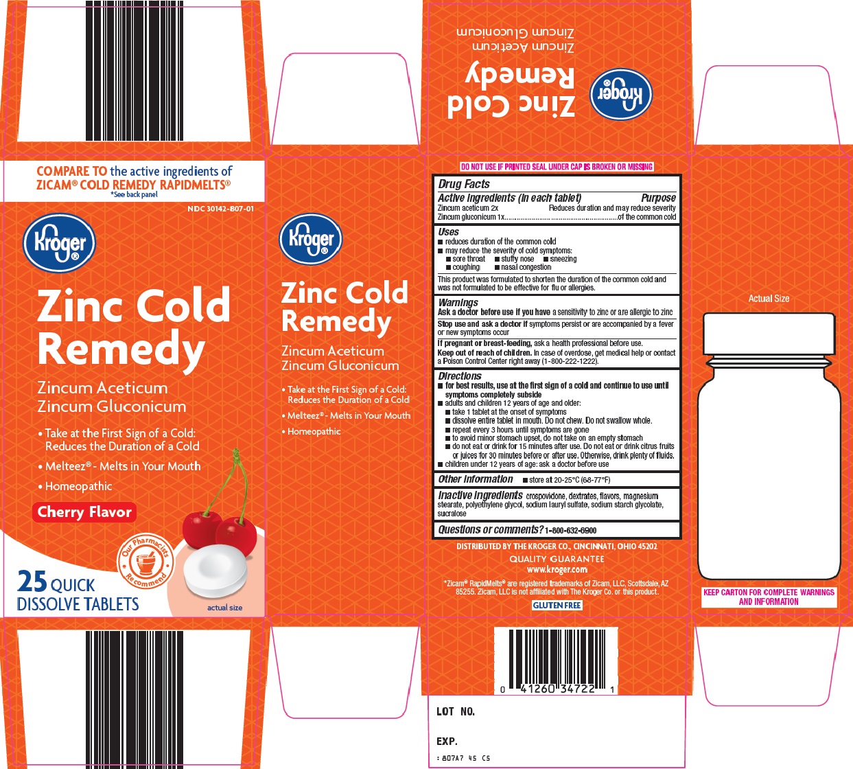 Cold Remedy | Zincum Aceticum, Zincum Gluconicum Tablet, Orally Disintegrating Breastfeeding