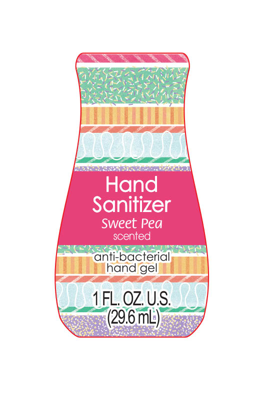 Sweet Pea Scented Hand Sanitizer | Ethyl Alcohol Gel while Breastfeeding