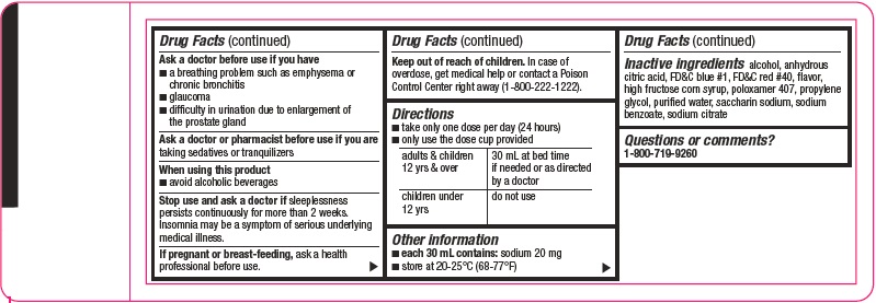 Is Leader Sleep Aid | Diphenhydramine Hcl Solution safe while breastfeeding