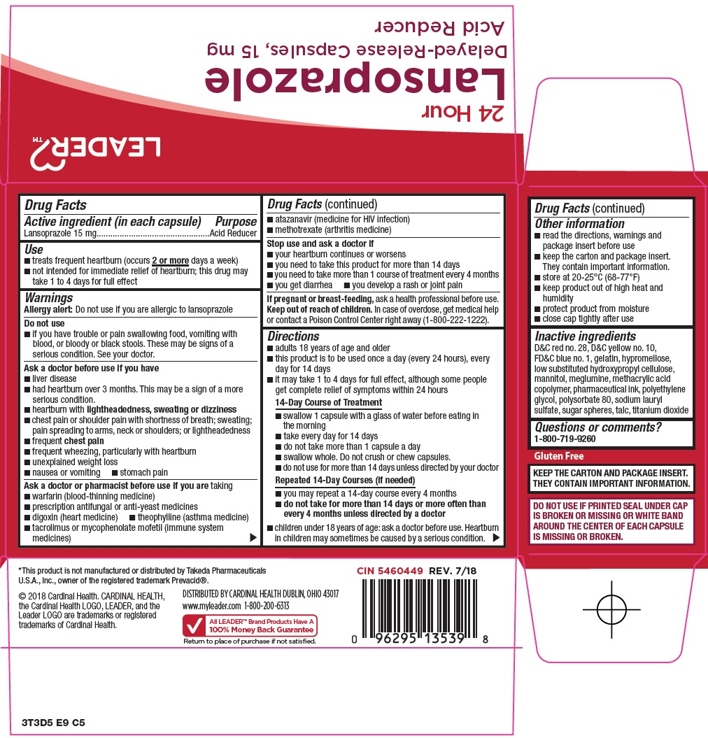 Is Leader Lansoprazole | Lansoprazole Capsule, Delayed Release safe while breastfeeding